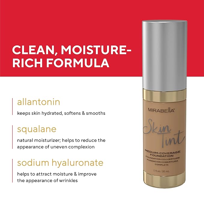 Mirabella Skin Tint Creme Liquid Foundation Neutral