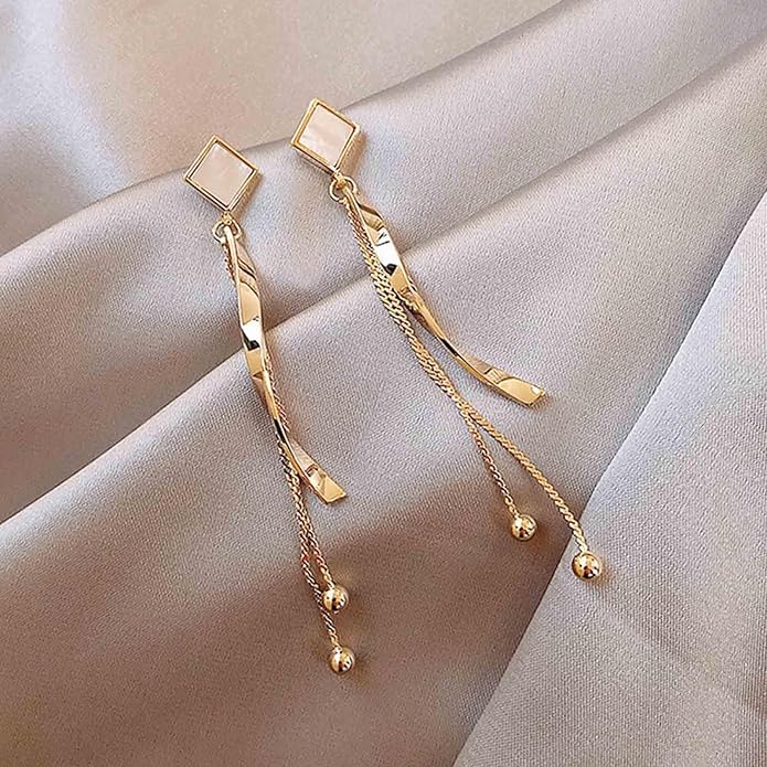 Boho Long Tassel Drop Dangle Earrings