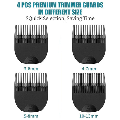 4 Professional Hair Trimmer Guards