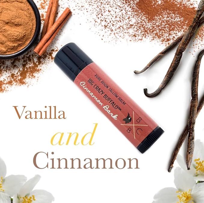 Pure Bison Tallow Lip Balm Set Hydrating