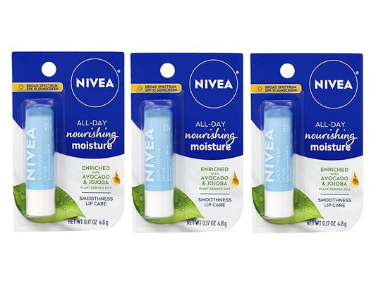 NIVEA Smoothness Lip Care SPF 15, oz