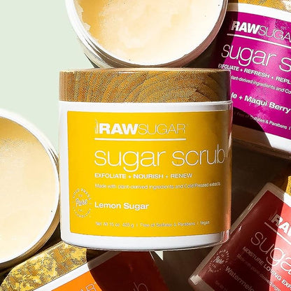 Raw Sugar Lemon Sugar Body Love Hydrating,Moisturizing