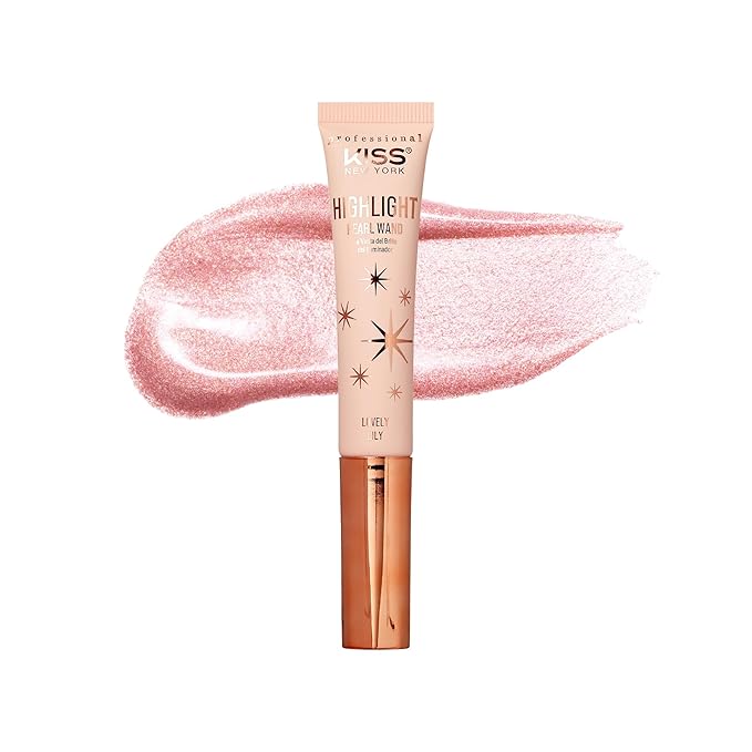 Kiss New York Professional Pearl Liquid Highlighter Beauty (Lovely Lily)