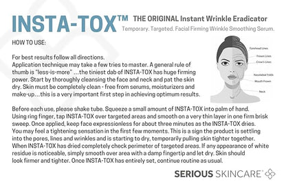 Serious Skincare INSTA-TOX Instant Wrinkle Smoothing