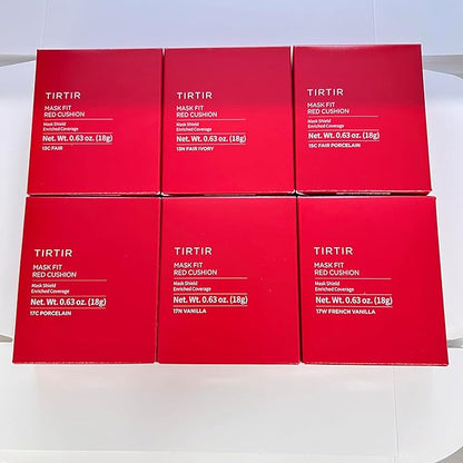 TIRTIR Mask Fit Red Cushion Foundation *Trial Kit* Coverage, Semi-Matte