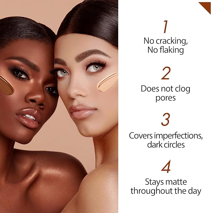 Liquid Concealer Stick Makeup, Hydrating and Lightweight for 05# FAIR