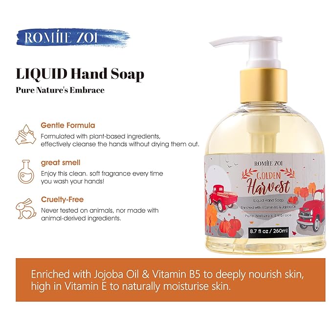 Mini Liquid Hand Soap - Golden 260 ML