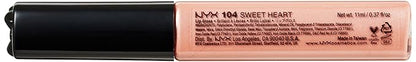 NYX Professional Makeup Mega Shine Lip Gloss, Sweet Heart, 0.53 Ounce