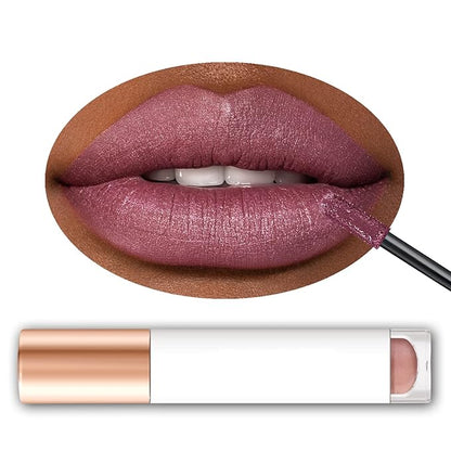Women Matte Lipstick Nude Long Lasting Liquid Lipstick, Long