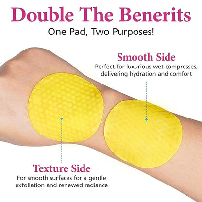 Turmeric kojic acid cleansing pads,