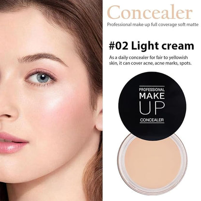 7 Color Solid Concealer Full Coverage Correcting Cream