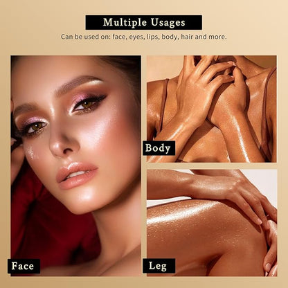 KIMUSE Soft Natural Glow Liquid Filter, Weightless, Long-Wearing, Illuminator Makeup