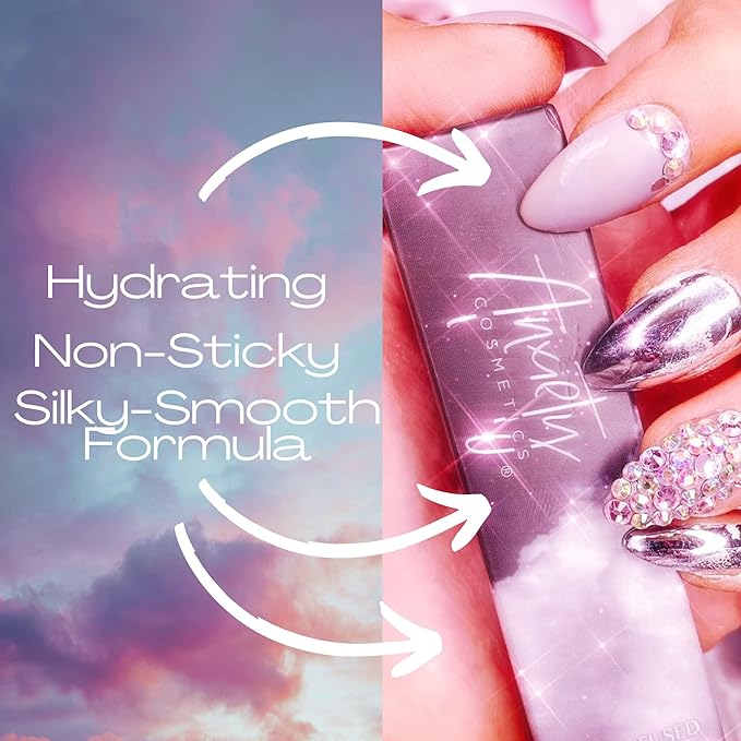 Lip Gloss, Non-Sticky, Shiny Balm, Hydrating, Nourishing, Vegan Gloss,