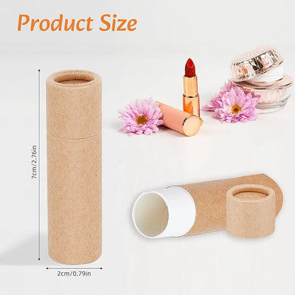 NICENEEDED 10 PCS Paperboard Lip Balm