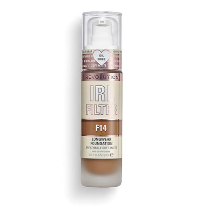 Revolution Beauty, IRL Filter Longwear Foundation, Soft &