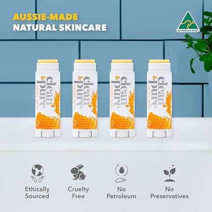 Beekeeper’s Favorite Lip Balms, 4 Pack