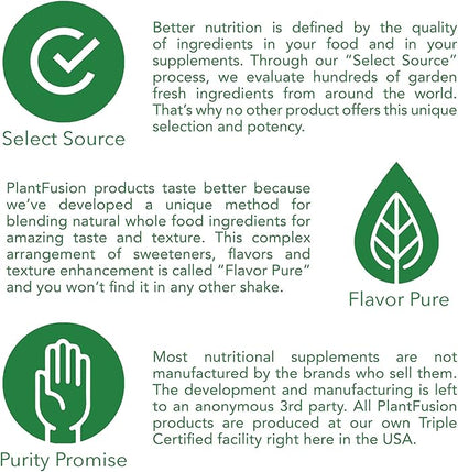 PlantFusion Vegan Collagen Powder - Plant Based Collagen Protein Powder for Muscle & Joints, Hair, Skin & Nails - Keto, Gluten Free, Soy Free, Non-Dairy, No Sugar, Non-GMO - Vanilla 11.43 oz