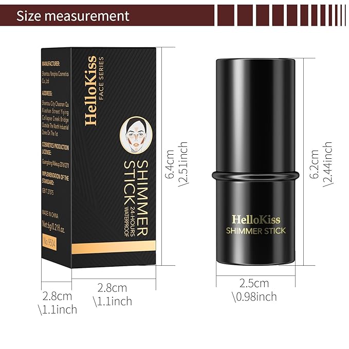 3pcs Face Contour Stick, Highlighter Stick Blush Stick Teen Girls