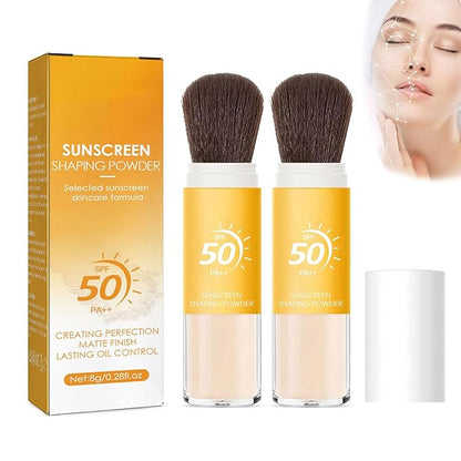 Sunscreen Setting Powder SPF 50 Loose Powder with All Skin-2PC 0.28 oz