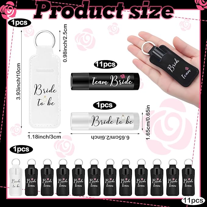 24 Pack Bachelorette Party Favor Lip