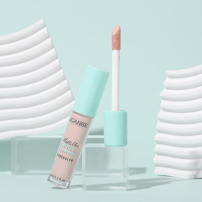 UCANBE Liquid Concealer Stick, Conceals, Covers, Highlights, Medium Fair - 0.3 Fl.oz