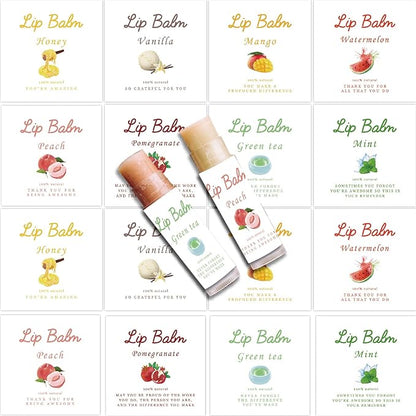 CRASPIRE 80Pcs 8 Styles Labels Lipsticks