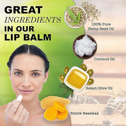 Natural Lip Balm Bulk, Customizable, 50 Children