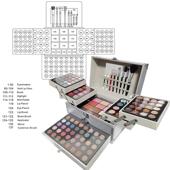 118 Colors Makeup Kit All-in-one Makeup