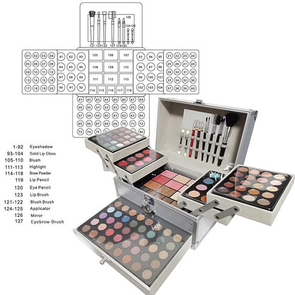 118 Colors Makeup Kit All-in-one Makeup