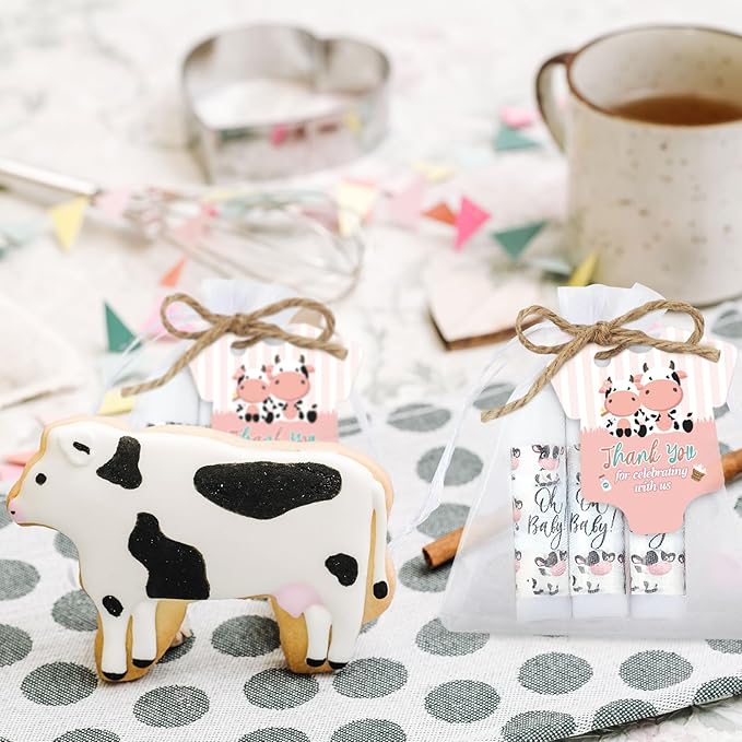 Demissle 50 Pcs Baby Shower Lip Reveal