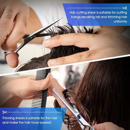 Hair Cutting Scissors Kits, 10