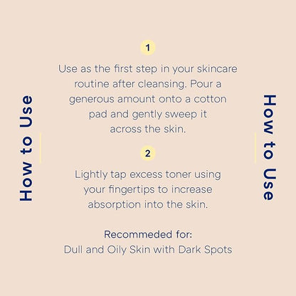 MISSHA Vita C Plus Toner 6.76 Fl oz/200ml, Lightweight, Fast-Absorbing Facial Toner, Vitamin C Skin Care for Dark Spots & Uneven Tone, Korean Skin Care for Dull, Oily Skin, Mother's Day Gifts