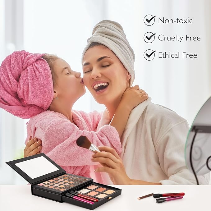 All in One Makeup Kit,Makeup Palette Includes 30