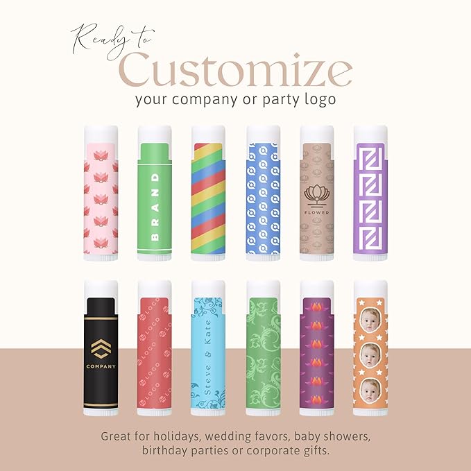 Lip Balm Bulk Unlabeled - Made Vanilla)