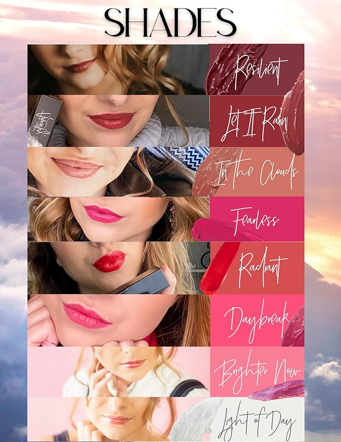 Lip Gloss, Non-Sticky, Shiny Balm, Hydrating, Nourishing, Vegan Gloss,