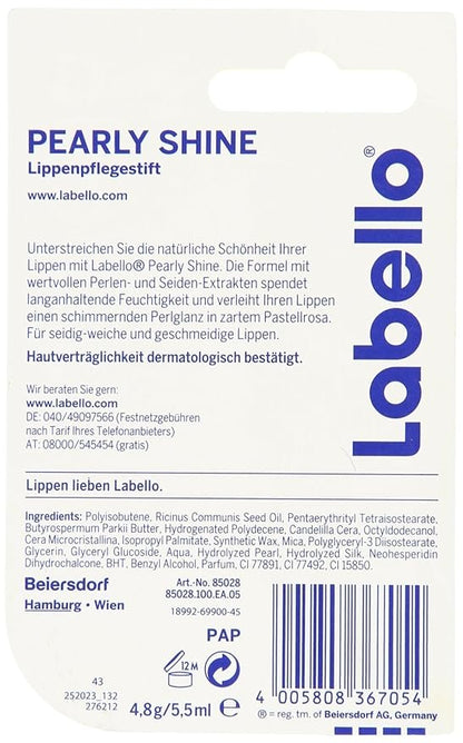 Labello Pearly Shine Lip Balm -