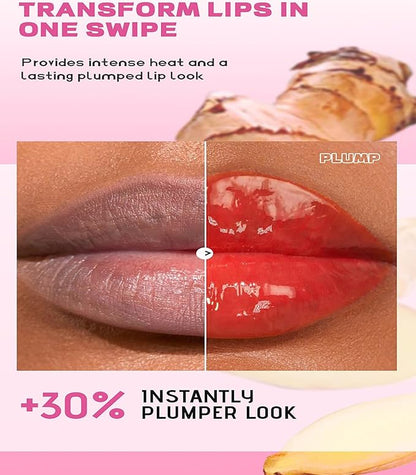 Plumping Lip Gloss for Women Glossy Liquid Lipstick Plumping