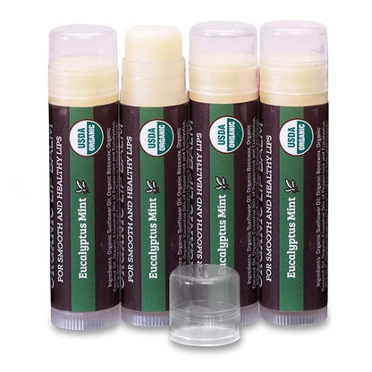USDA Organic Lip Balm 4-Pack by