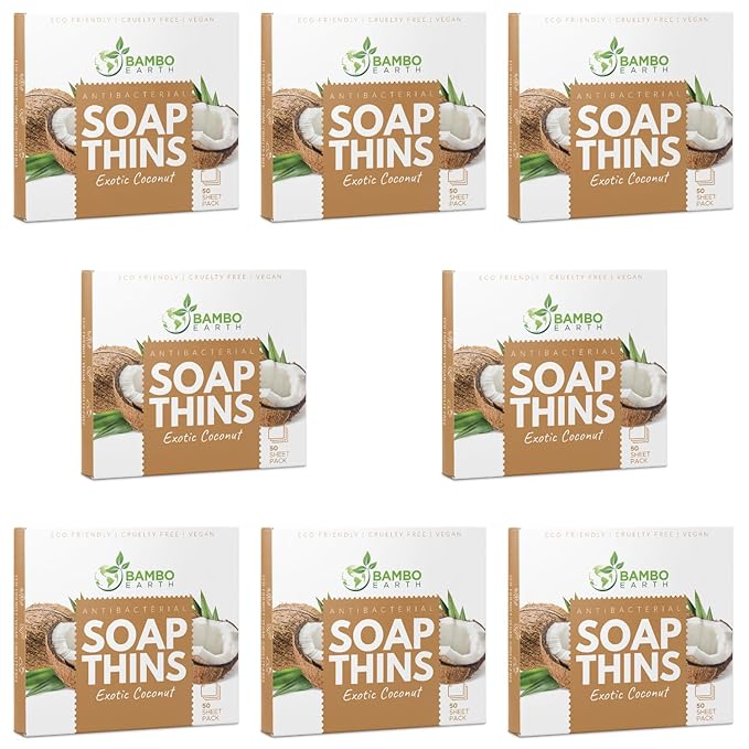 400 Sheets Paper Soap Strips For