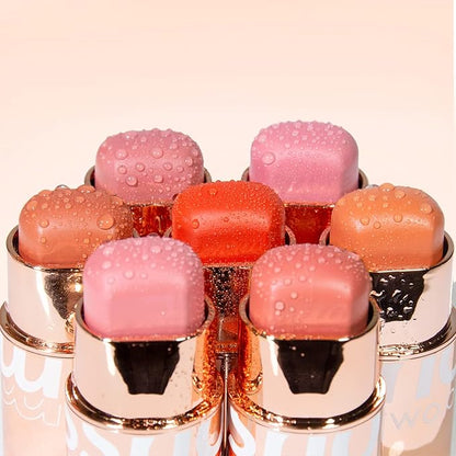 Blush Stick for Cheeks Makeup,Waterproof Cream Blush Face