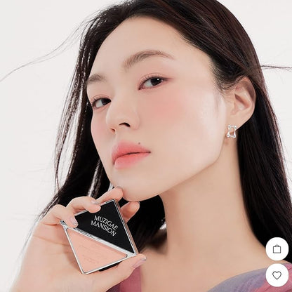 MUZIGAE MANSION FITTING BLUSH Vegan Powder Lightweight, Smooth,