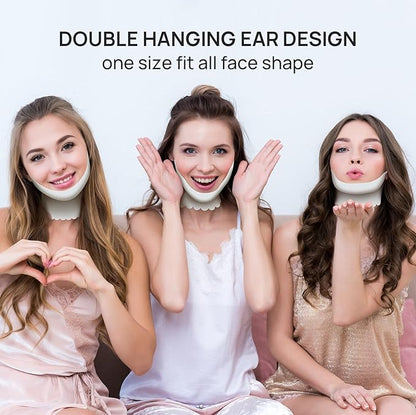 2024 New V-Shaped Lifting Chin & Neck Mask and Steam Eye Mask for Dry Eyes