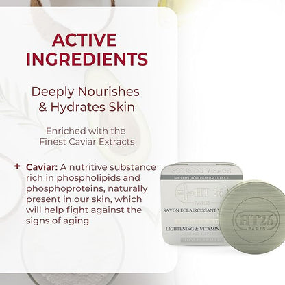 HT26 Lightening Caviar Soap for Melanin