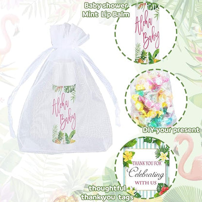 Demissle 50 Pcs Baby Shower Lip (Tropical)