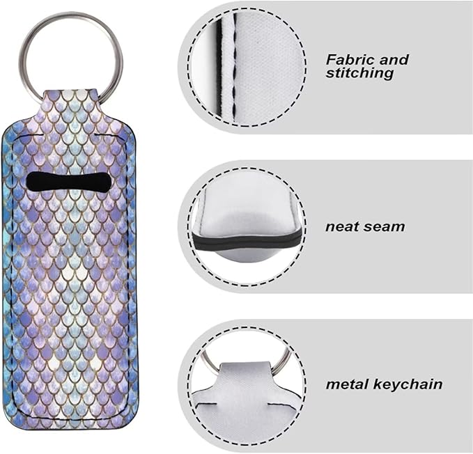 Mermaid Scale Design Women Girls Lip Lipstick