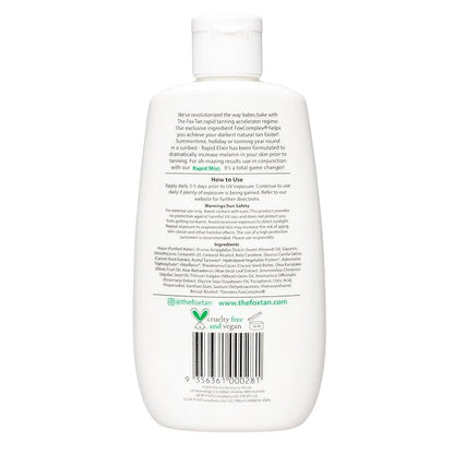 The Fox Tan Fragrance-Free Rapid Tanning Mist, Natural Tanning Accelerator Mist For Darker & Faster Tans, Flawless Tans, Vegan & Cruelty Free, 120mL