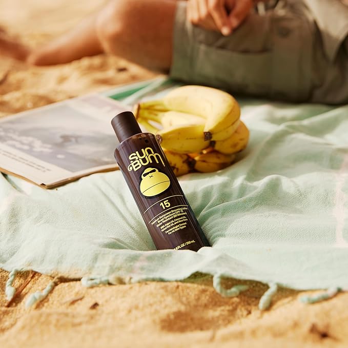 Sun Bum SPF 15 Browning Lotion | Vegan and Hawaii 104 Act Compliant (Octinoxate & Oxybenzone Free) Broad Spectrum Moisturizing UVA/UVB Sunscreen Tanning Lotion with Vitamin E | 8.5 oz