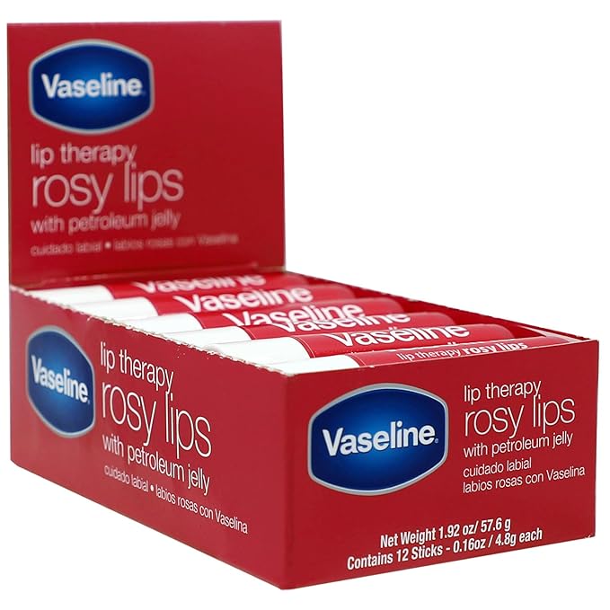 Vaseline Lip Rosy, Fast-Acting Nourishment, Ideal