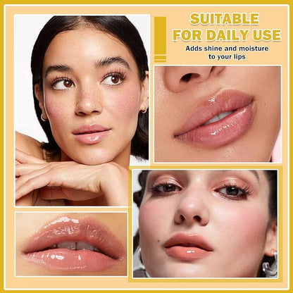 CAHIUYOA 4PCS Bee Lip Balm Honey Exfoliator