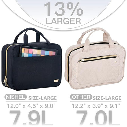 Nishel travel toiletry bag for